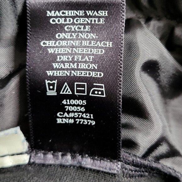 Ann Taylor Capri Leggings Size M 29X25 Ponte Zipper Pockets Elastic Waist - Picture 7 of 12